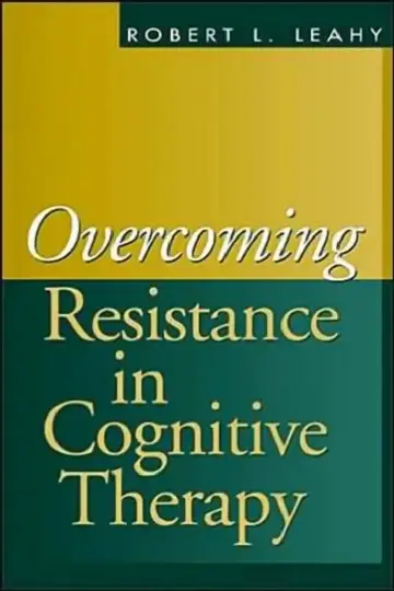 Cover of Overcoming Resistance in Cognitive Therapy