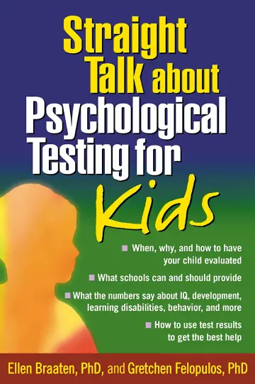 Cover of Straight Talk about Psychological Testing for Kids