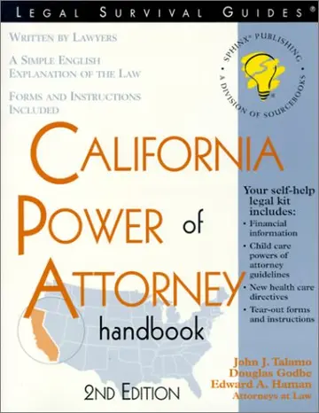 Cover of California Power of Attorney Handbook