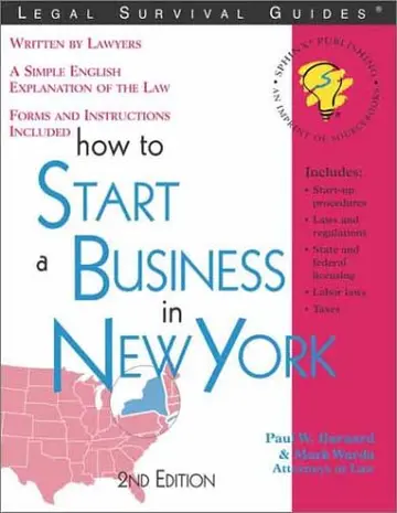 Cover of How to Start a Business in New York