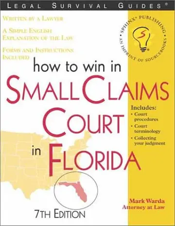 Cover of How to Win in Small Claims Court in Florida