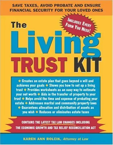 Cover of THe Living Trust Kit