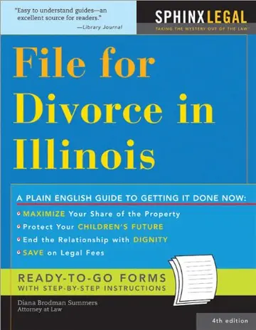 Cover of File for Divorce in Illinois