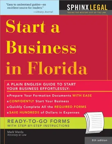 Cover of Start a Business in Florida