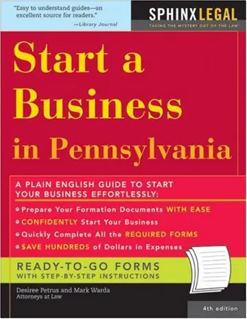 Cover of Start a Business in Pennsylvania