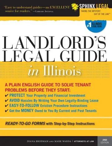Cover of The Landlord's Legal Guide in Illinois