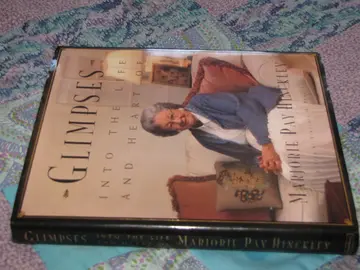 Cover of Glimpses into the Life and Heart of Marjorie Pay Hinckley