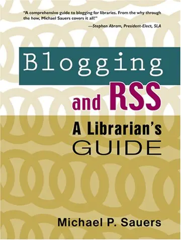 Cover of Blogging and Rss