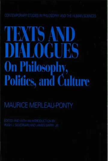 Cover of Texts and Dialogues