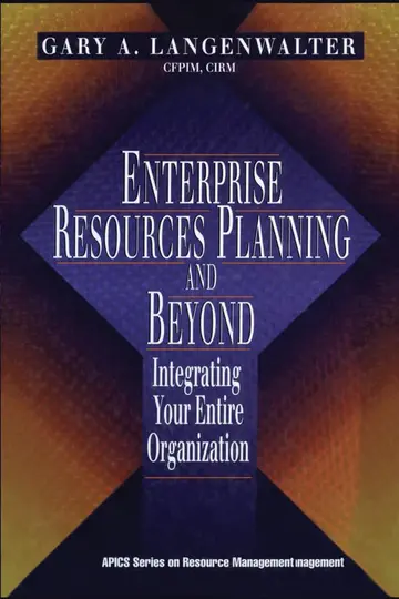 Cover of Enterprise Resources Planning and Beyond
