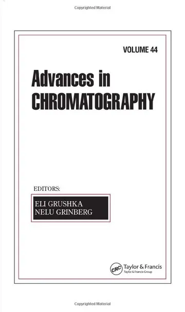 Cover of Advances in Chromatography