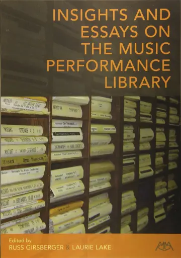 Cover of Insights and Essays on the Music Performance Library