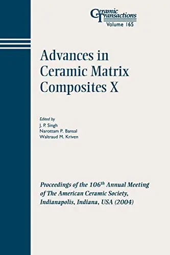 Cover of Advances in Ceramic Matrix Composites X