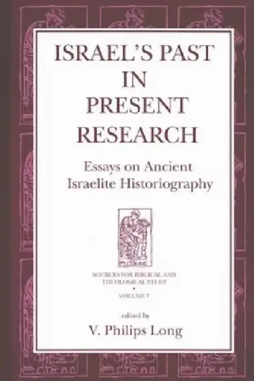 Cover of Israel's Past in Present Research