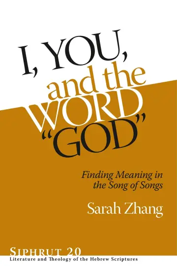 Cover of I, You, and the Word “God”