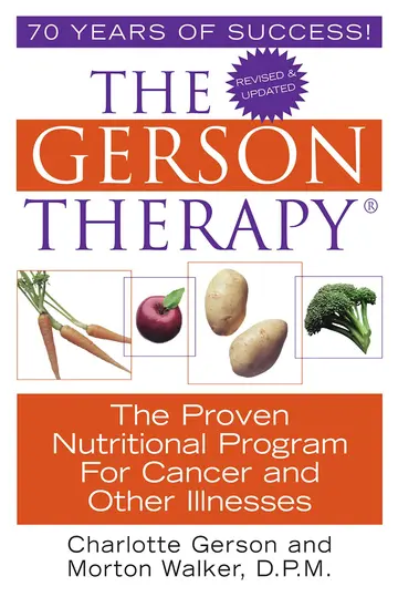 Cover of The Gerson Therapy