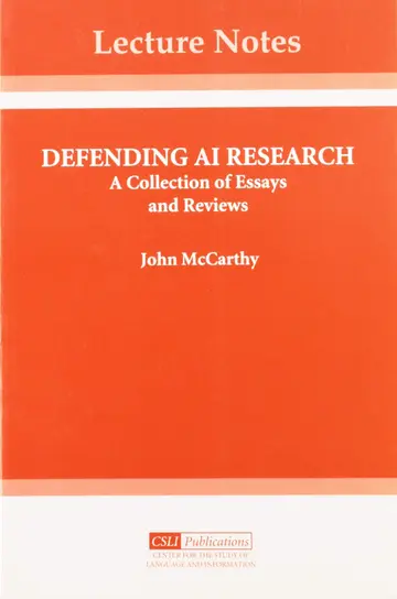 Cover of Defending Ai Research
