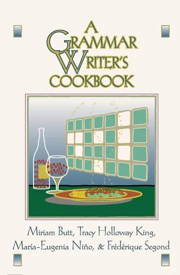 Cover of A Grammar Writer`s Cookbook