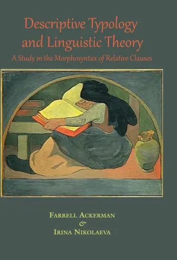Cover of Descriptive Typology and Linguistic Theory