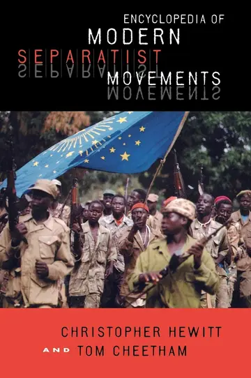 Cover of Encyclopedia of Modern Separatist Movements