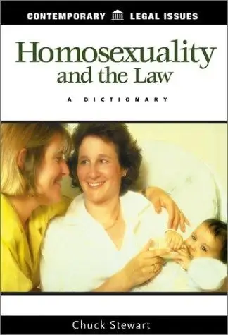 Cover of Homosexuality and the Law