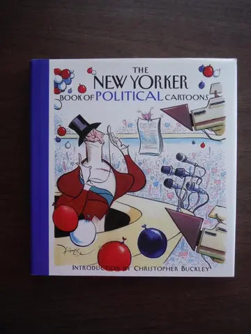 Cover of The New Yorker Book of Political Cartoons