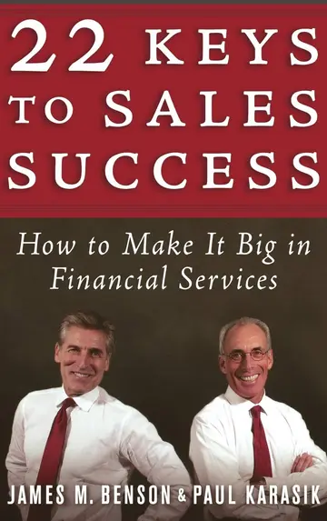 Cover of 22 Keys to Sales Success