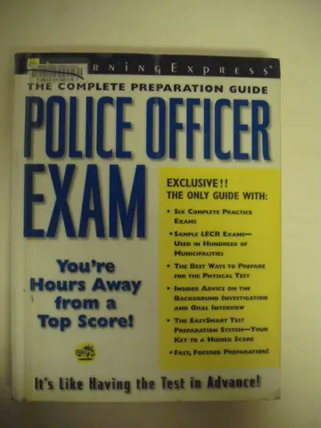 Cover of Police Officer Exam