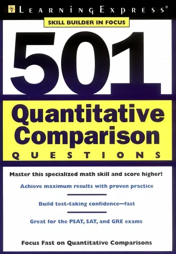 Cover of 501 Quantitative Comparison Questions