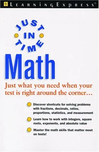 Cover of Just in Time Math