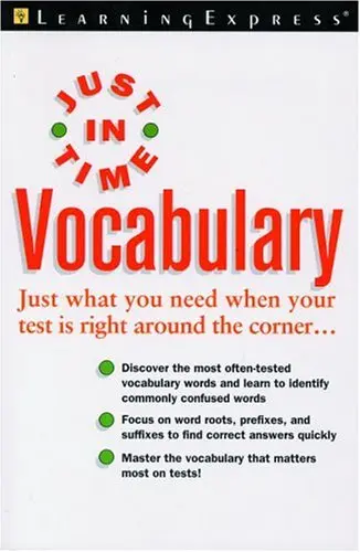 Cover of Just in Time Vocabulary