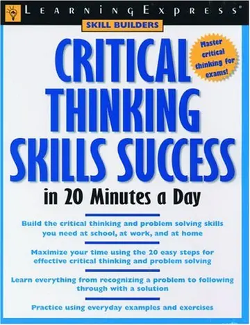 Cover of Critical Thinking Skills Succe
