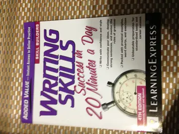 Cover of Writing Skills Success in 20 Minutes a Day