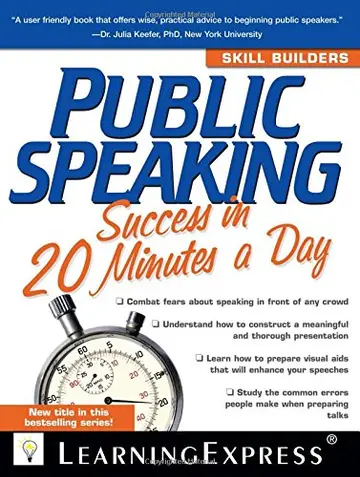 Cover of Public Speaking Success in 20 Minutes a Day
