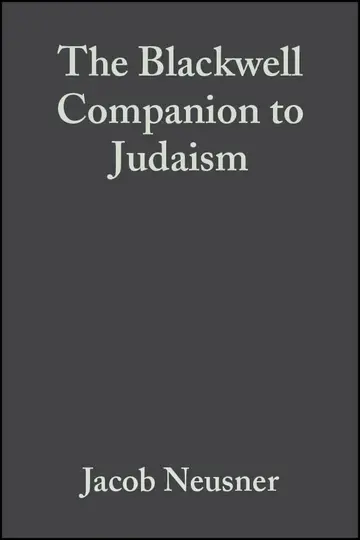 Cover of The Blackwell Companion to Judaism