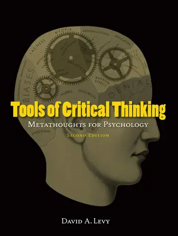 Cover of Tools of Critical Thinking
