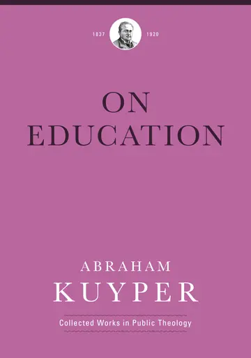 Cover of On Education