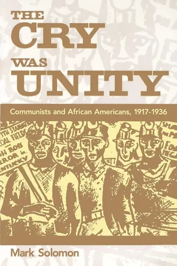 Cover of The Cry Was Unity