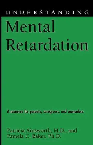 Cover of Understanding Mental Retardation