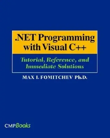 Cover of .Net Programming with Visual C++