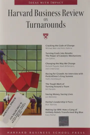 Cover of Harvard Business Review on Turnarounds
