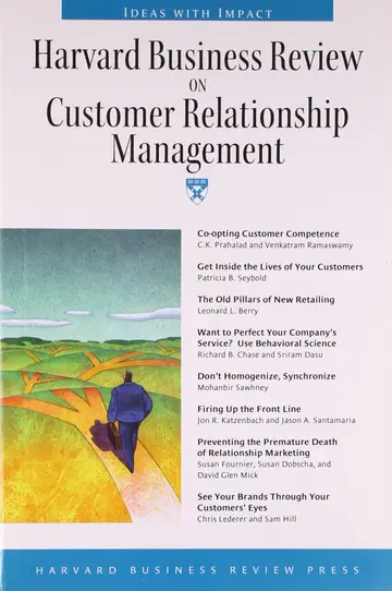 Cover of Harvard Business Review on Customer Relationship Management