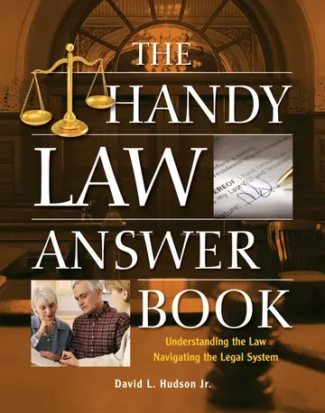 Cover of The Handy Law Answer Book
