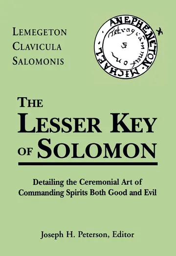 Cover of Lesser Key of Solomon Hb