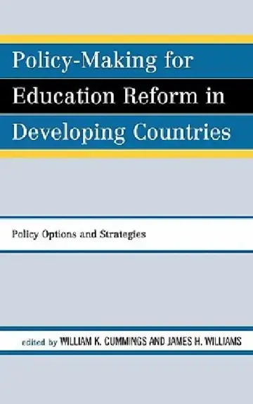 Cover of Policy-Making for Education Reform in Developing Countries