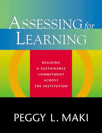 Cover of Assessing for Learning