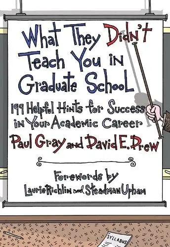 Cover of What They Didn't Teach You in Graduate School