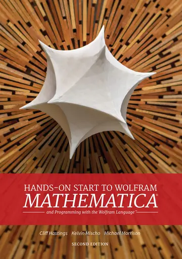 Cover of Hands-On Start to Wolfram Mathematica