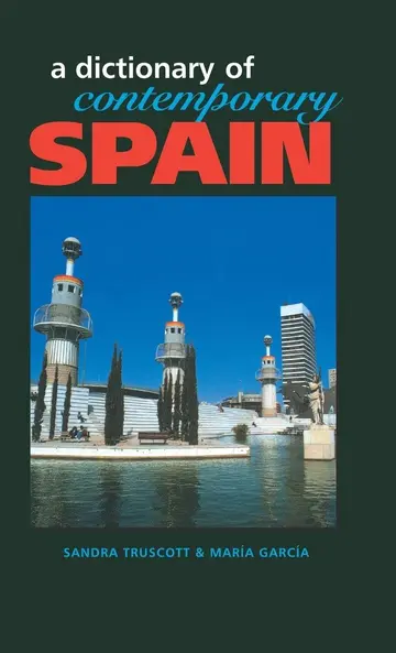 Cover of A Dictionary of Contemporary Spain
