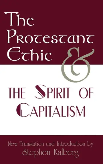 Cover of The Protestant Ethic and the Spirit of Capitalism